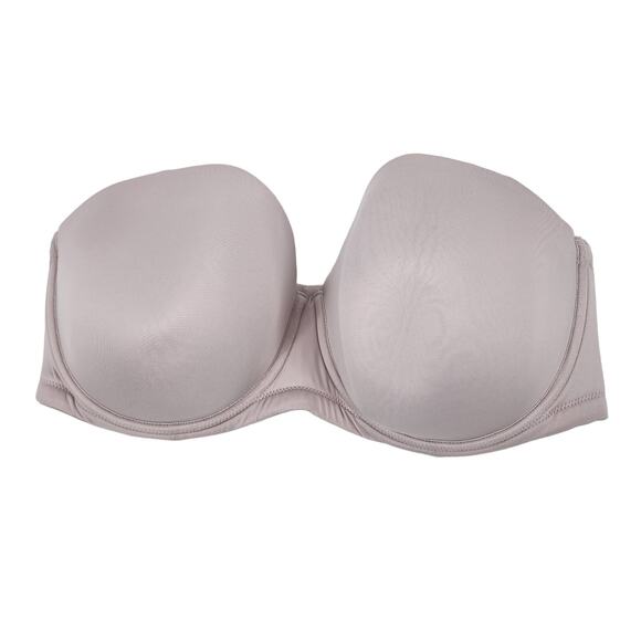 Wacoal Red Carpet Strapless Light Pink Full Coverage Underwire Bra Size 40DDD - Picture 1 of 4